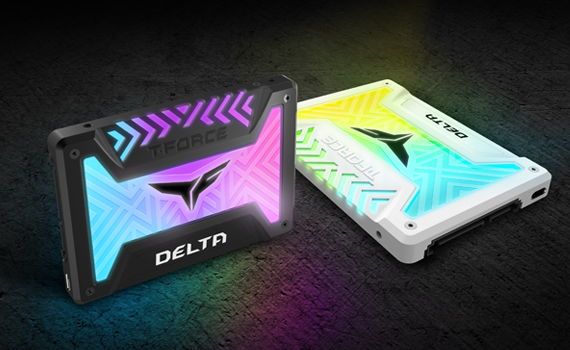 TEAMGROUP RA MẮT Ổ cứng SSD TÍCH HỢP ÁNH SÁNG RGB: T-FORCE DELTA RGB SSD