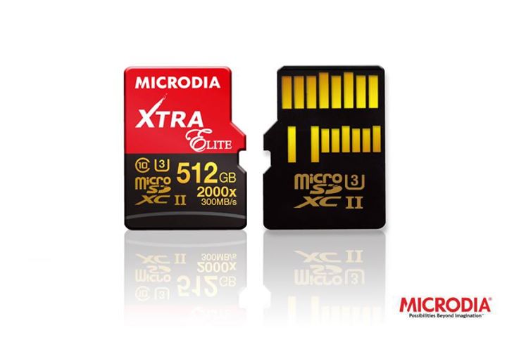 Thẻ nhớ MicroSD dung lượng 512GB đầu tiên trên thế giới