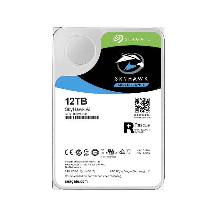 Ổ cứng Seagate Skyhawk AI 12Tb 6Gb/ s/ 256MB cache/ 7200rpm Ổ cứng Seagate Skyhawk AI 12Tb 6Gb/ s/ 256MB cache/ 7200rpm