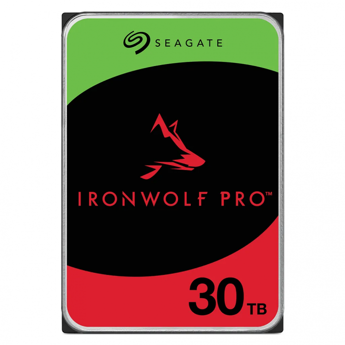 Ổ cứng HDD Seagate IronWolf Pro 30TB Enterprise NAS – CMR 3.5 inch SATA 6Gb/s 7200 RPM 512MB Cache Ổ cứng HDD Seagate IronWolf Pro 30TB Enterprise NAS – CMR 3.5 inch SATA 6Gb/s 7200 RPM 512MB Cache