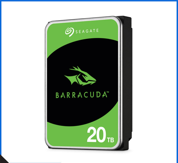 Ổ cứng HDD Seagate Barracuda 20TB (3.5 inch, SATA 3 6Gb/s, 512MB Cache, 7200RPM) Ổ cứng HDD Seagate Barracuda 20TB (3.5 inch, SATA 3 6Gb/s, 512MB Cache, 7200RPM)