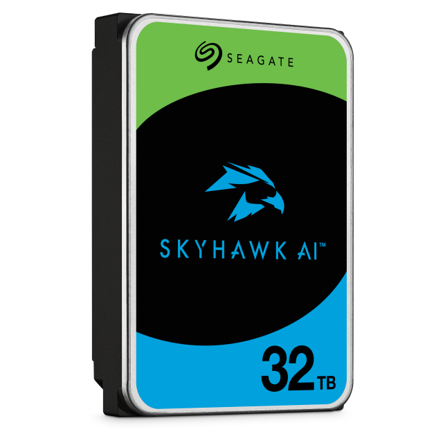 Ổ cứng HDD gắn trong Seagate 32TB SkyHawk AI 7200 vòng/phút SATA III 3.5" chuyên dụng cho mục đích giám sát. Ổ cứng HDD gắn trong Seagate 32TB SkyHawk AI 7200 vòng/phút SATA III 3.5" chuyên dụng cho mục đích giám sát.
