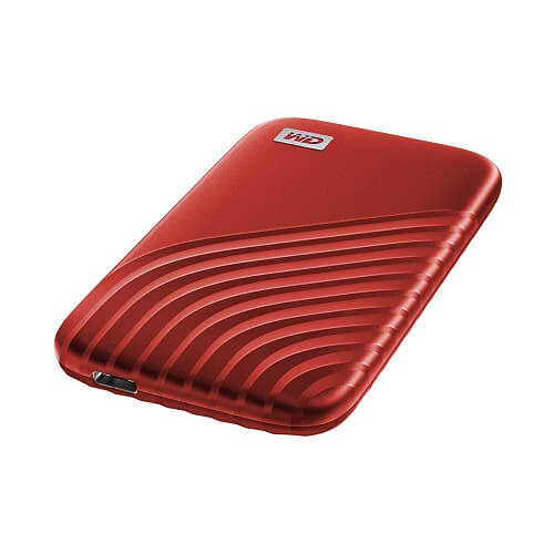 Ổ cứng SSD GN WD my PassPort- 1TB (đỏ) USB 3.2 Gen2- WDBAGF0010BRD-WESN