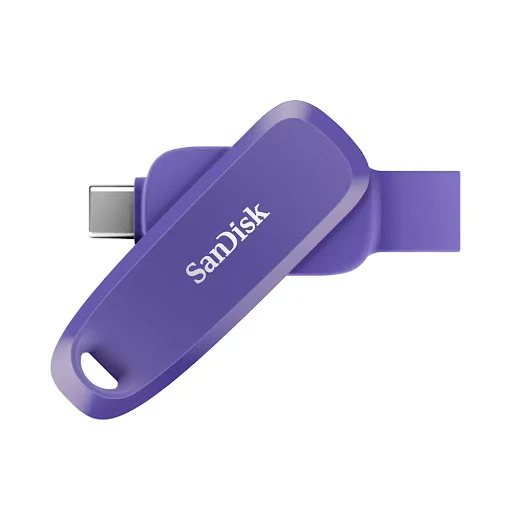 Bộ nhớ ngoài SanDisk 64GB,SDDDC6-064G-G46PO,Phone Drive USB 3.2 TypeC + Type A,Purple Opulence (màu tím)