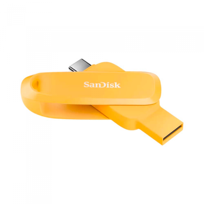 Bộ nhớ ngoài SanDisk 64G,SDDDC6-064G-G46YD,Phone Drive USB 3.2 TypeC + Type A,Yellow Daffodil (màu vàng )  