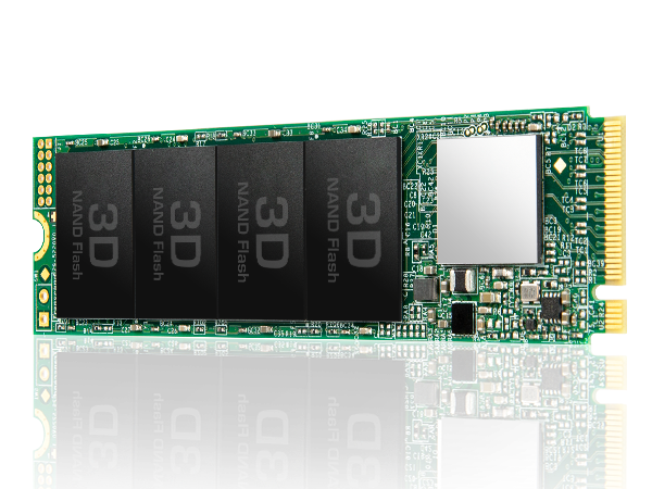 Ổ cứng gắn trong Transcend 128 GB; NVMe PCIe Gen3 x4, M.2 2280, 3D NAND - TS128GMTE112S