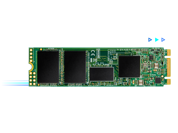Ổ cứng gắn trong Transcend SATA III 6Gb/s, M.2 2280, 3D NAND - TS1TMTS830S (1TB)