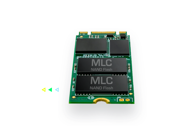 Ổ cứng gắn trong Transcend, SATA III 6Gb/s, M.2 2260, MLC NAND - TS32GMTS600S (32GB)
