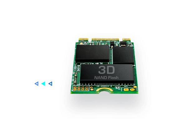 Ổ cứng gắn trong Transcend SATA III 6Gb/s, M.2 2242, 3D NAND - TS128GMTS430S (128GB)