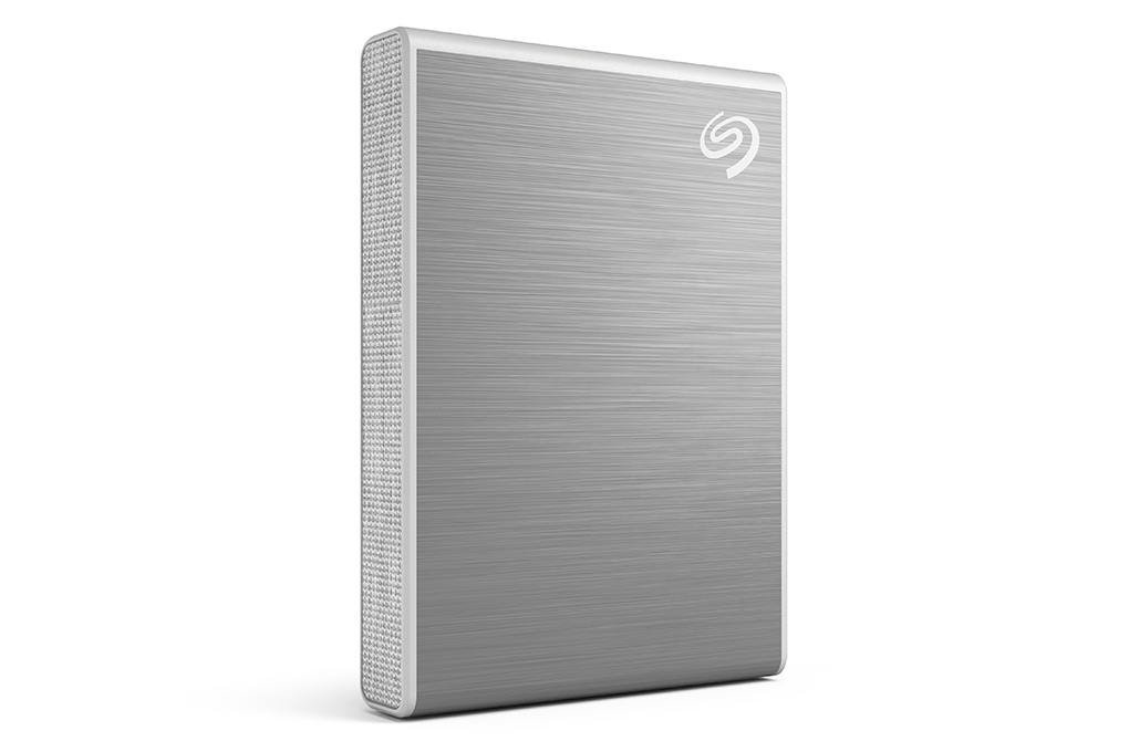 Ổ cứng gắn ngoài SSD Seagate One Touch 1TB USB-C + Rescue STKG1000401 (Bạc)