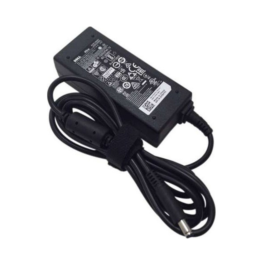 Sạc Laptop Dell 19.5v - 2.31A - 45W chân kim nhỏ, củ hình chữ nhật (Zin)