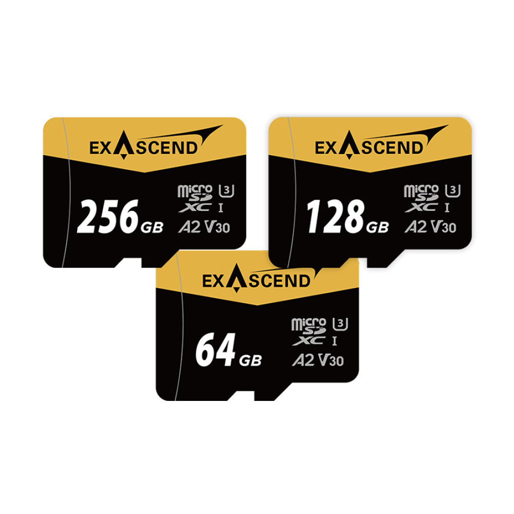 Thẻ nhớ UHS-I uSD card V30 - Catalyst - 256GB hiệu Exascend, model: EX256GUSDU1