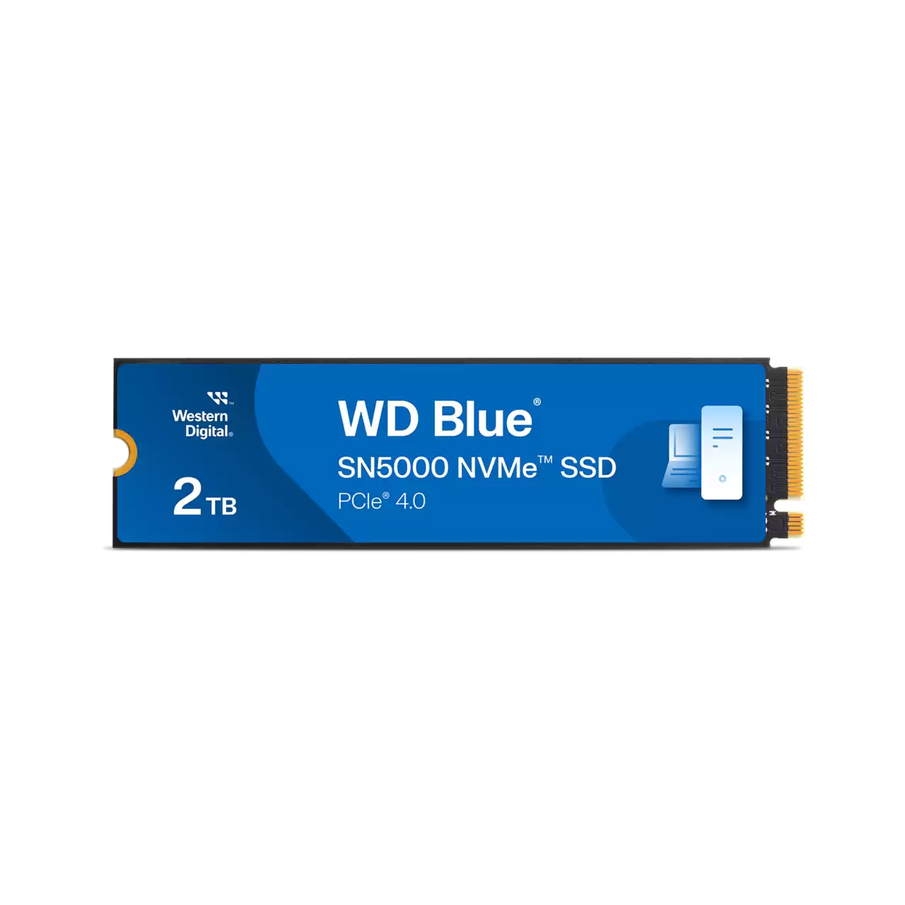 Ổ cứng gắn trong SSD WD Blue SN5000 NVMe SSD 2TB PCIe Gen 4x4, 5Y WTY_WDS200T4B0E-00CNZ0