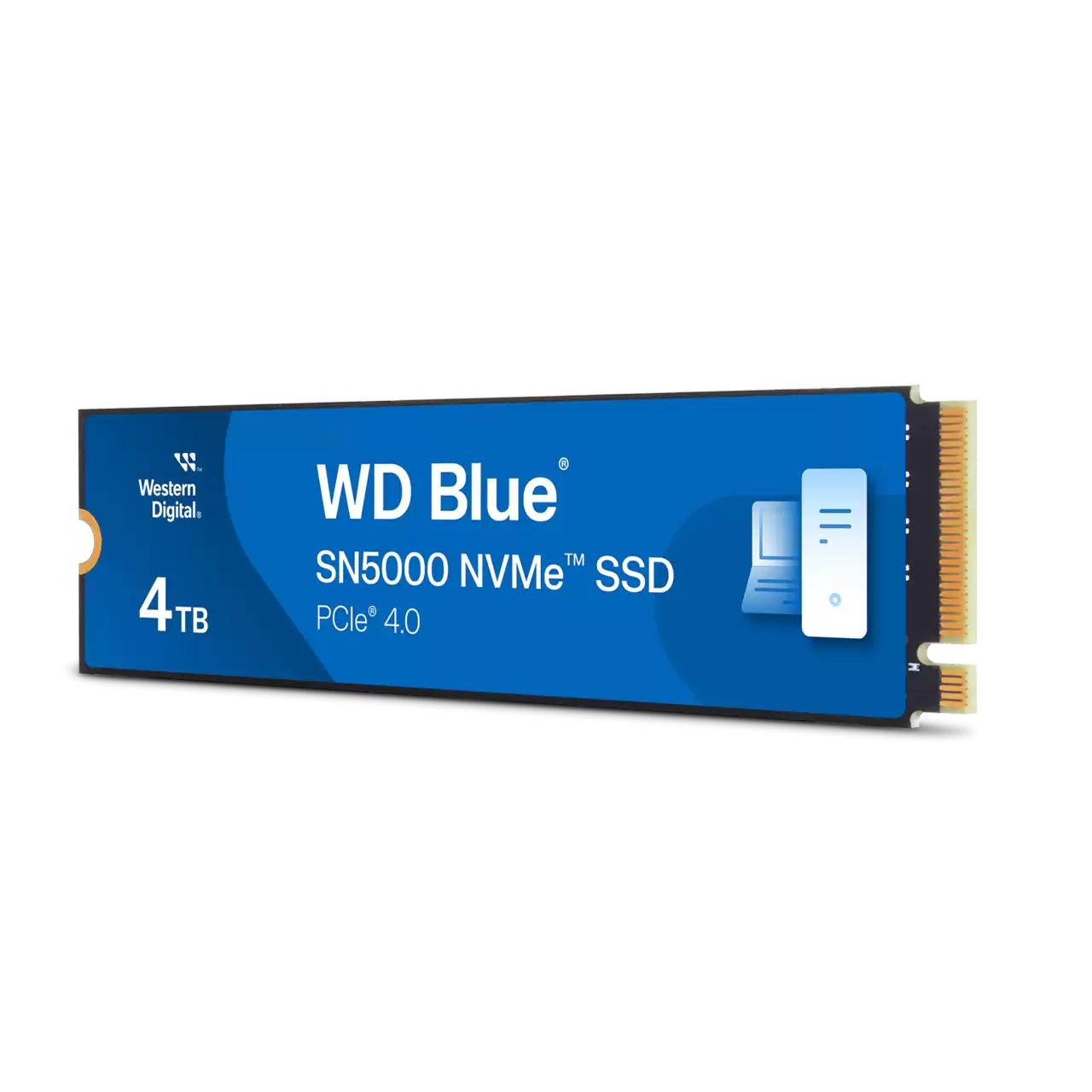 Ổ cứng gắn trong SSD WD Blue SN5000 NVMe SSD 4TB PCIe Gen 4x4, 5Y WTY_WDS400T4B0E-00BKY0