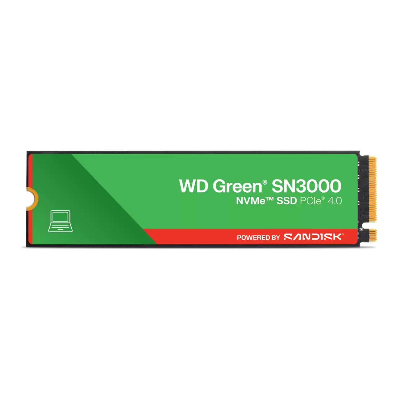 Ổ cứng WD Green SSD SN3000 500GB / SN3000 NVMe / M.2-2280 / PCIe Gen4 / Read up to 5000MB/s