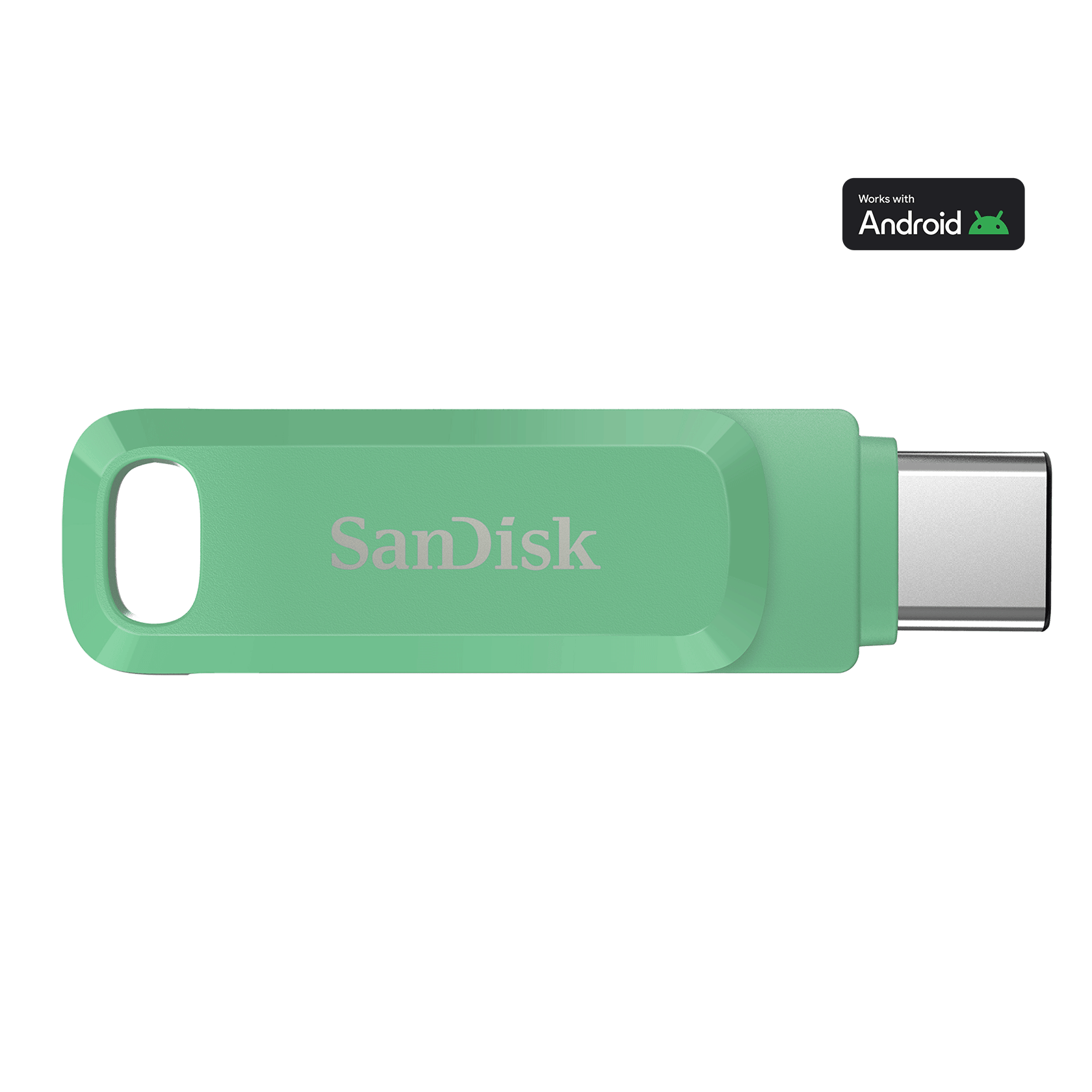 Ổ cứng DĐ SanDisk- 256GB DDDC3 Ultra Dual Drive Go, Absinthe Green - SDDDC3-256G-G46AG