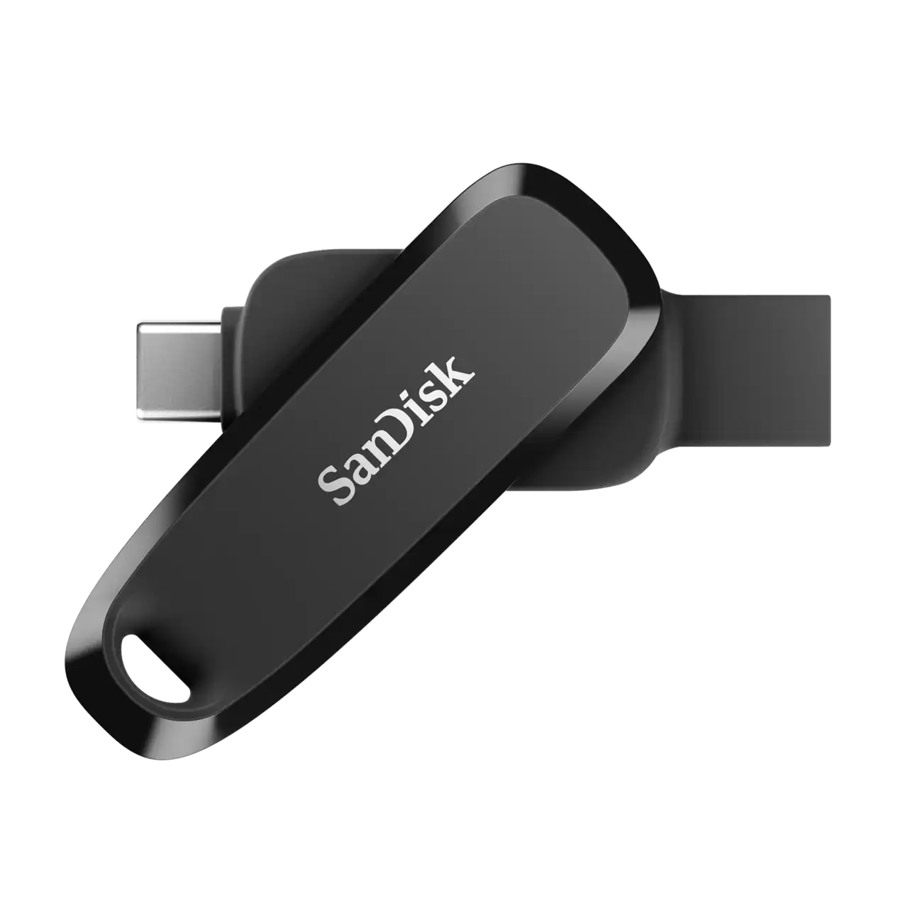 Bộ nhớ ngoài SanDisk 128G, SDDDC6-128G-G46,Ultra Dual Drive USB USB 3.2 Type-C + Type A,French Triman Logo (màu đen)   