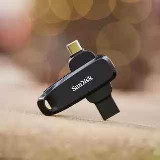 Ổ cứng DĐ SanDisk-512GB DDDC6 ULtra Dual Drive USB USB 3.2/Type C-A, Black