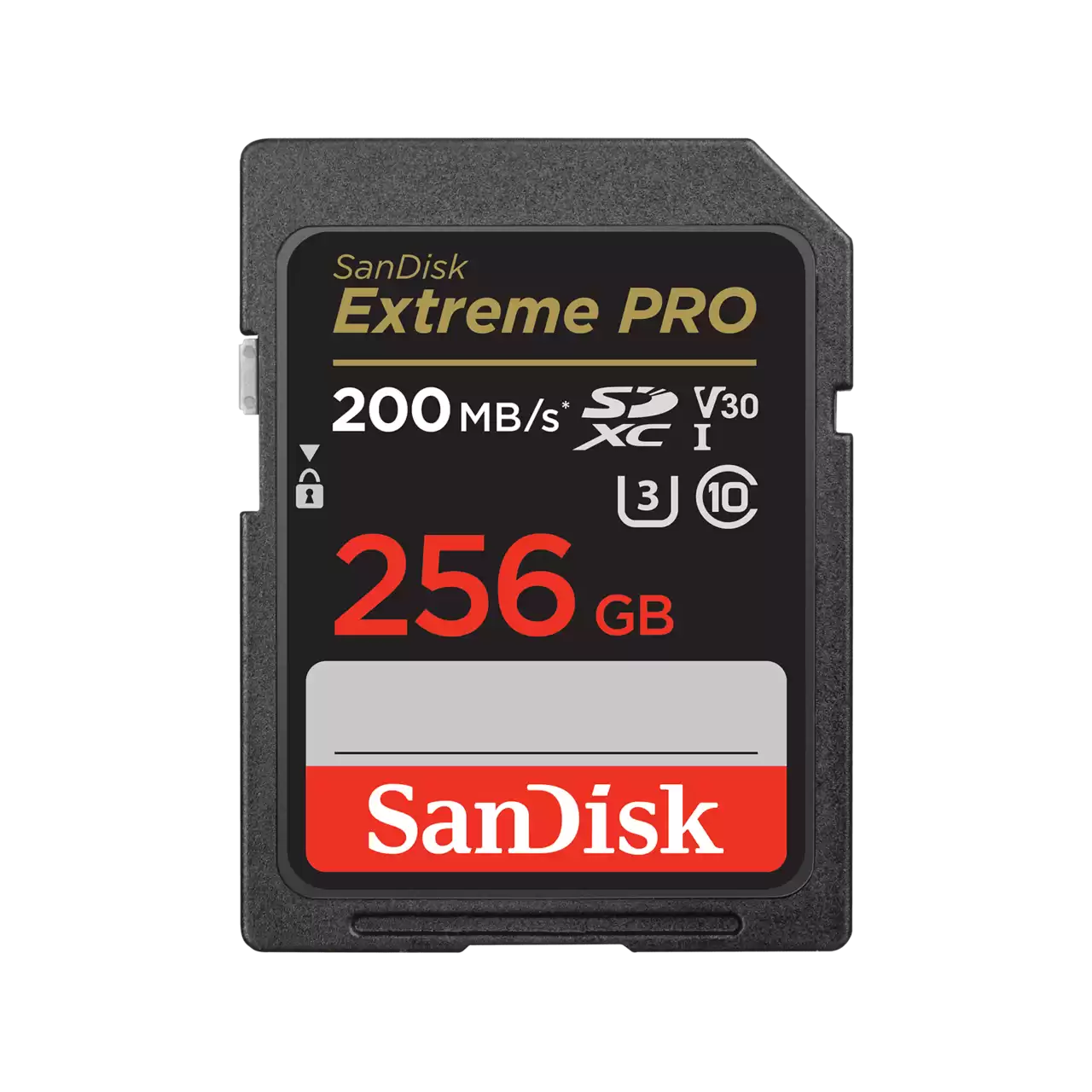 Thẻ SD SanDisk Extreme PRO- 256GB, UHS-I,200MB/s R, 140MB/s W- SDSDXXD-256G-GN4IN